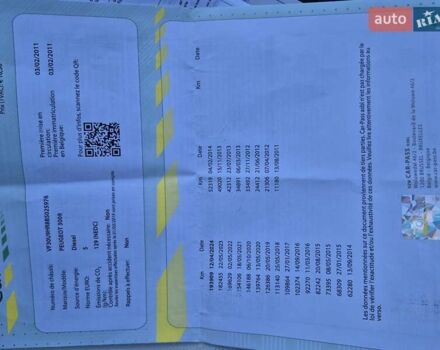 Сірий Пежо 3008, об'ємом двигуна 1.6 л та пробігом 225 тис. км за 8800 $, фото 19 на Automoto.ua