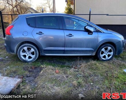 Серый Пежо 3008, объемом двигателя 1.6 л и пробегом 210 тыс. км за 7300 $, фото 1 на Automoto.ua
