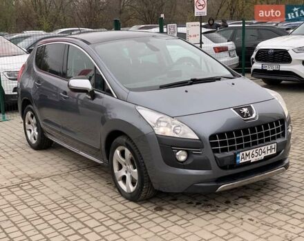 Серый Пежо 3008, объемом двигателя 1.6 л и пробегом 154 тыс. км за 9455 $, фото 9 на Automoto.ua