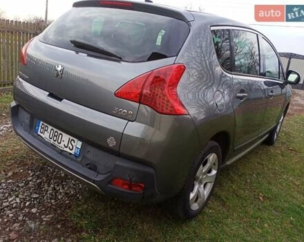 Серый Пежо 3008, объемом двигателя 1.6 л и пробегом 265 тыс. км за 8650 $, фото 22 на Automoto.ua