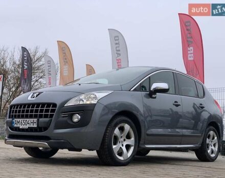 Серый Пежо 3008, объемом двигателя 1.6 л и пробегом 154 тыс. км за 9455 $, фото 2 на Automoto.ua