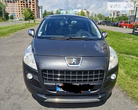 Сірий Пежо 3008, об'ємом двигуна 1.6 л та пробігом 232 тис. км за 9600 $, фото 80 на Automoto.ua