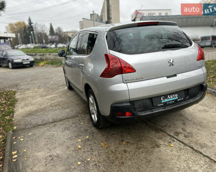 Серый Пежо 3008, объемом двигателя 1.56 л и пробегом 237 тыс. км за 7400 $, фото 5 на Automoto.ua