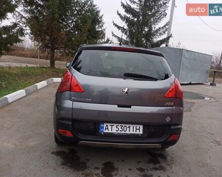 Серый Пежо 3008, объемом двигателя 1.6 л и пробегом 265 тыс. км за 8650 $, фото 14 на Automoto.ua