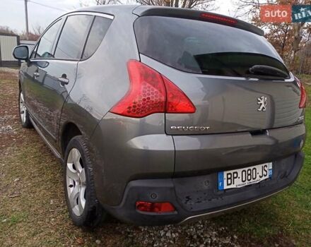 Серый Пежо 3008, объемом двигателя 1.6 л и пробегом 265 тыс. км за 8650 $, фото 20 на Automoto.ua