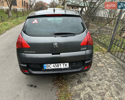 Серый Пежо 3008, объемом двигателя 1.56 л и пробегом 247 тыс. км за 7600 $, фото 5 на Automoto.ua