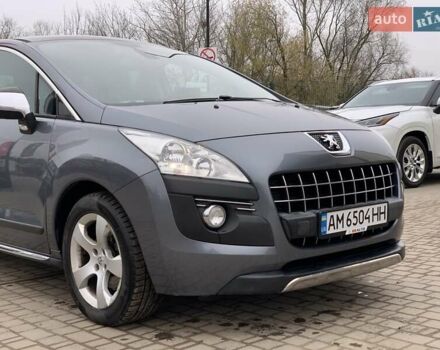 Серый Пежо 3008, объемом двигателя 1.6 л и пробегом 154 тыс. км за 9455 $, фото 7 на Automoto.ua