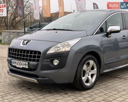 Серый Пежо 3008, объемом двигателя 1.6 л и пробегом 154 тыс. км за 9455 $, фото 3 на Automoto.ua