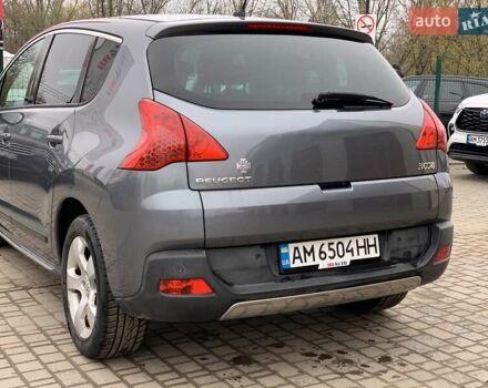 Серый Пежо 3008, объемом двигателя 1.6 л и пробегом 154 тыс. км за 9455 $, фото 17 на Automoto.ua
