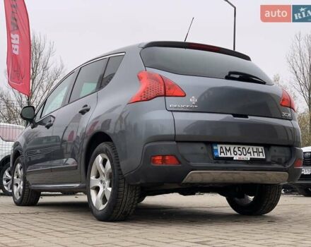 Серый Пежо 3008, объемом двигателя 1.6 л и пробегом 154 тыс. км за 9455 $, фото 20 на Automoto.ua