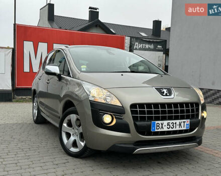 Серый Пежо 3008, объемом двигателя 2 л и пробегом 211 тыс. км за 10650 $, фото 1 на Automoto.ua
