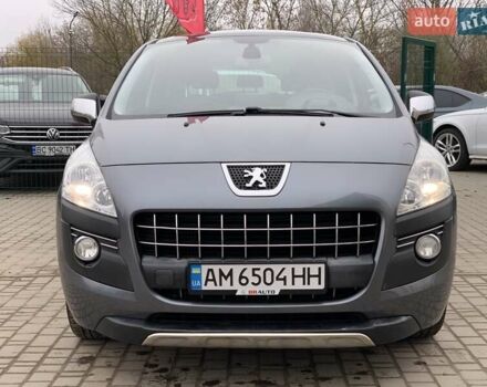 Серый Пежо 3008, объемом двигателя 1.6 л и пробегом 154 тыс. км за 9455 $, фото 4 на Automoto.ua