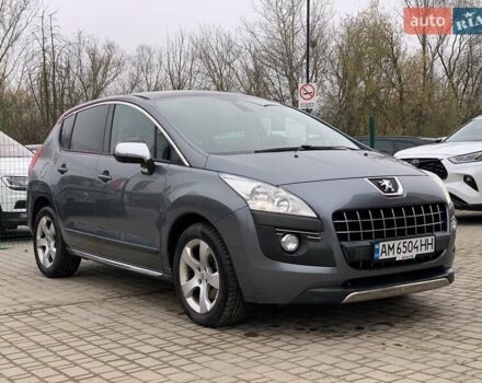 Серый Пежо 3008, объемом двигателя 1.6 л и пробегом 154 тыс. км за 9455 $, фото 8 на Automoto.ua