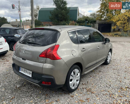 Серый Пежо 3008, объемом двигателя 1.6 л и пробегом 120 тыс. км за 8096 $, фото 1 на Automoto.ua