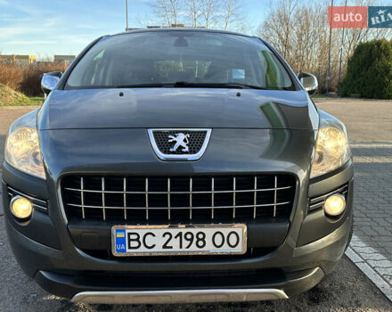 Серый Пежо 3008, объемом двигателя 1.56 л и пробегом 263 тыс. км за 9150 $, фото 13 на Automoto.ua