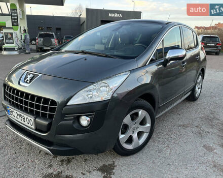 Серый Пежо 3008, объемом двигателя 1.56 л и пробегом 263 тыс. км за 9150 $, фото 1 на Automoto.ua