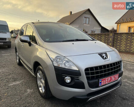 Серый Пежо 3008, объемом двигателя 1.6 л и пробегом 123 тыс. км за 9450 $, фото 8 на Automoto.ua
