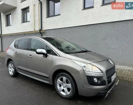 Серый Пежо 3008, объемом двигателя 2 л и пробегом 247 тыс. км за 9950 $, фото 1 на Automoto.ua