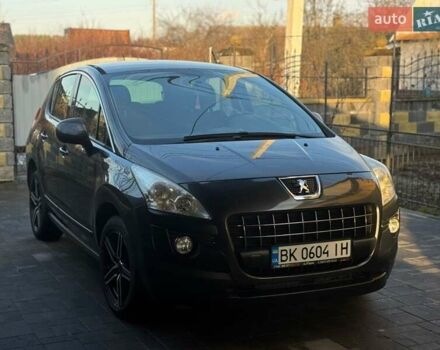 Серый Пежо 3008, объемом двигателя 1.56 л и пробегом 227 тыс. км за 9500 $, фото 1 на Automoto.ua