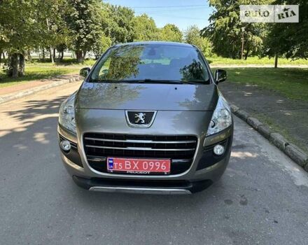 Сірий Пежо 3008, об'ємом двигуна 2 л та пробігом 230 тис. км за 10500 $, фото 1 на Automoto.ua