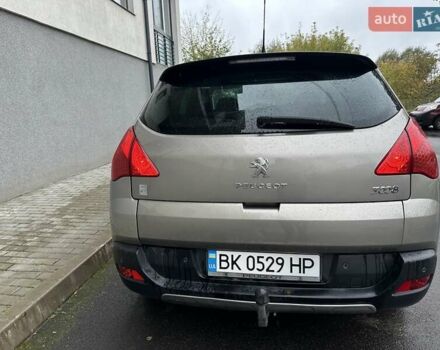 Серый Пежо 3008, объемом двигателя 2 л и пробегом 247 тыс. км за 9950 $, фото 9 на Automoto.ua