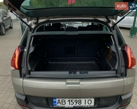 Серый Пежо 3008, объемом двигателя 1.6 л и пробегом 192 тыс. км за 10955 $, фото 28 на Automoto.ua