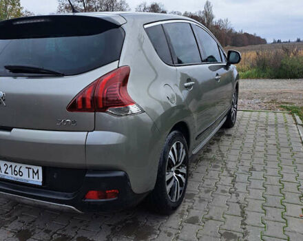 Серый Пежо 3008, объемом двигателя 2 л и пробегом 255 тыс. км за 9500 $, фото 5 на Automoto.ua