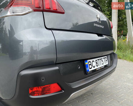 Серый Пежо 3008, объемом двигателя 2 л и пробегом 95 тыс. км за 12700 $, фото 10 на Automoto.ua