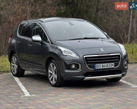 Сірий Пежо 3008, об'ємом двигуна 1.6 л та пробігом 221 тис. км за 9400 $, фото 2 на Automoto.ua