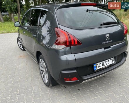 Серый Пежо 3008, объемом двигателя 2 л и пробегом 95 тыс. км за 12700 $, фото 6 на Automoto.ua