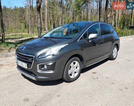 Серый Пежо 3008, объемом двигателя 2 л и пробегом 264 тыс. км за 11000 $, фото 3 на Automoto.ua