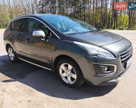 Серый Пежо 3008, объемом двигателя 2 л и пробегом 264 тыс. км за 11000 $, фото 6 на Automoto.ua