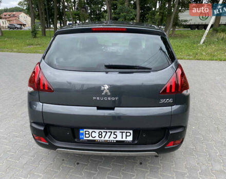 Серый Пежо 3008, объемом двигателя 2 л и пробегом 95 тыс. км за 12700 $, фото 5 на Automoto.ua