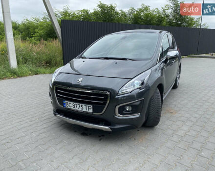 Серый Пежо 3008, объемом двигателя 2 л и пробегом 95 тыс. км за 12700 $, фото 3 на Automoto.ua