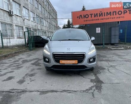Серый Пежо 3008, объемом двигателя 1.6 л и пробегом 228 тыс. км за 12600 $, фото 7 на Automoto.ua