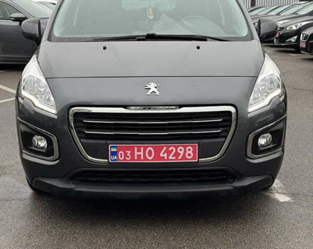 Серый Пежо 3008, объемом двигателя 1.6 л и пробегом 171 тыс. км за 14600 $, фото 1 на Automoto.ua