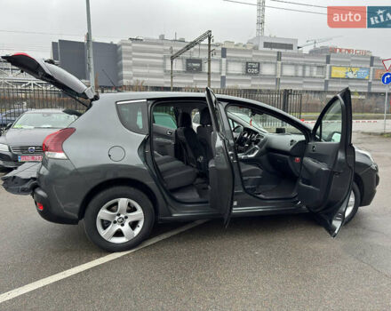 Серый Пежо 3008, объемом двигателя 1.6 л и пробегом 171 тыс. км за 14600 $, фото 18 на Automoto.ua