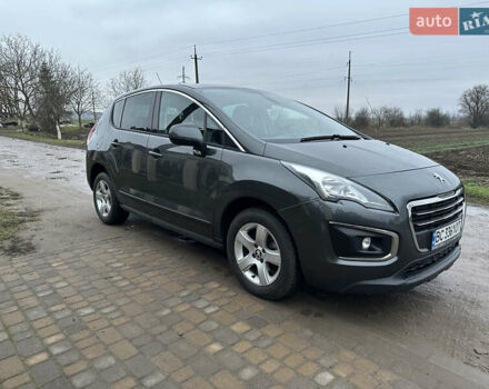 Серый Пежо 3008, объемом двигателя 1.56 л и пробегом 169 тыс. км за 13200 $, фото 1 на Automoto.ua