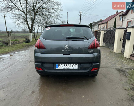 Серый Пежо 3008, объемом двигателя 1.56 л и пробегом 169 тыс. км за 13200 $, фото 4 на Automoto.ua