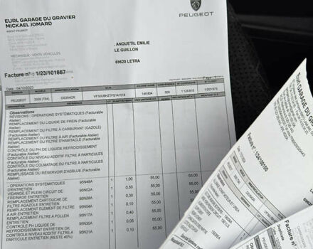 Серый Пежо 3008, объемом двигателя 1.6 л и пробегом 171 тыс. км за 14600 $, фото 75 на Automoto.ua