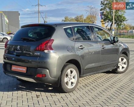 Серый Пежо 3008, объемом двигателя 1.6 л и пробегом 63 тыс. км за 13500 $, фото 2 на Automoto.ua