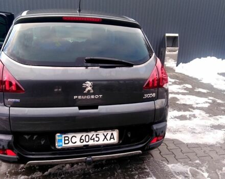 Сірий Пежо 3008, об'ємом двигуна 1.6 л та пробігом 201 тис. км за 12900 $, фото 1 на Automoto.ua