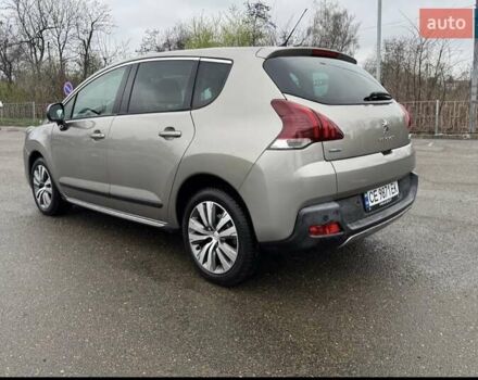 Серый Пежо 3008, объемом двигателя 1.56 л и пробегом 116 тыс. км за 12499 $, фото 1 на Automoto.ua