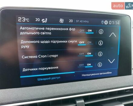 Серый Пежо 3008, объемом двигателя 1.5 л и пробегом 121 тыс. км за 20800 $, фото 35 на Automoto.ua
