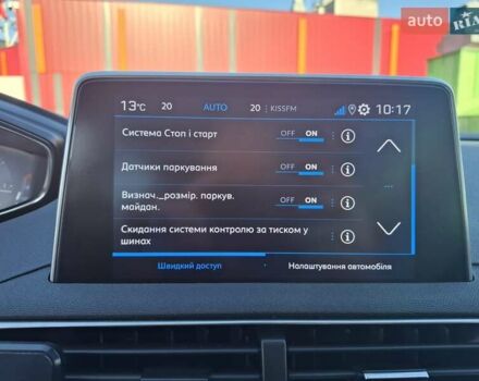 Сірий Пежо 3008, об'ємом двигуна 1.5 л та пробігом 127 тис. км за 21800 $, фото 44 на Automoto.ua