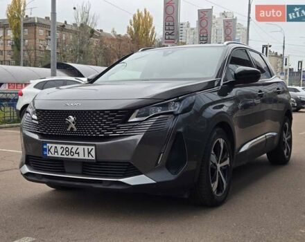 Серый Пежо 3008, объемом двигателя 2 л и пробегом 130 тыс. км за 28500 $, фото 1 на Automoto.ua