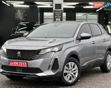 Серый Пежо 3008, объемом двигателя 1.5 л и пробегом 153 тыс. км за 22900 $, фото 1 на Automoto.ua
