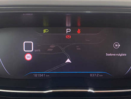 Серый Пежо 3008, объемом двигателя 1.5 л и пробегом 181 тыс. км за 22150 $, фото 14 на Automoto.ua