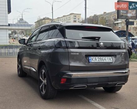Серый Пежо 3008, объемом двигателя 2 л и пробегом 130 тыс. км за 28500 $, фото 4 на Automoto.ua