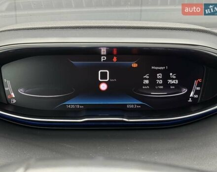 Серый Пежо 3008, объемом двигателя 1.5 л и пробегом 143 тыс. км за 22900 $, фото 35 на Automoto.ua